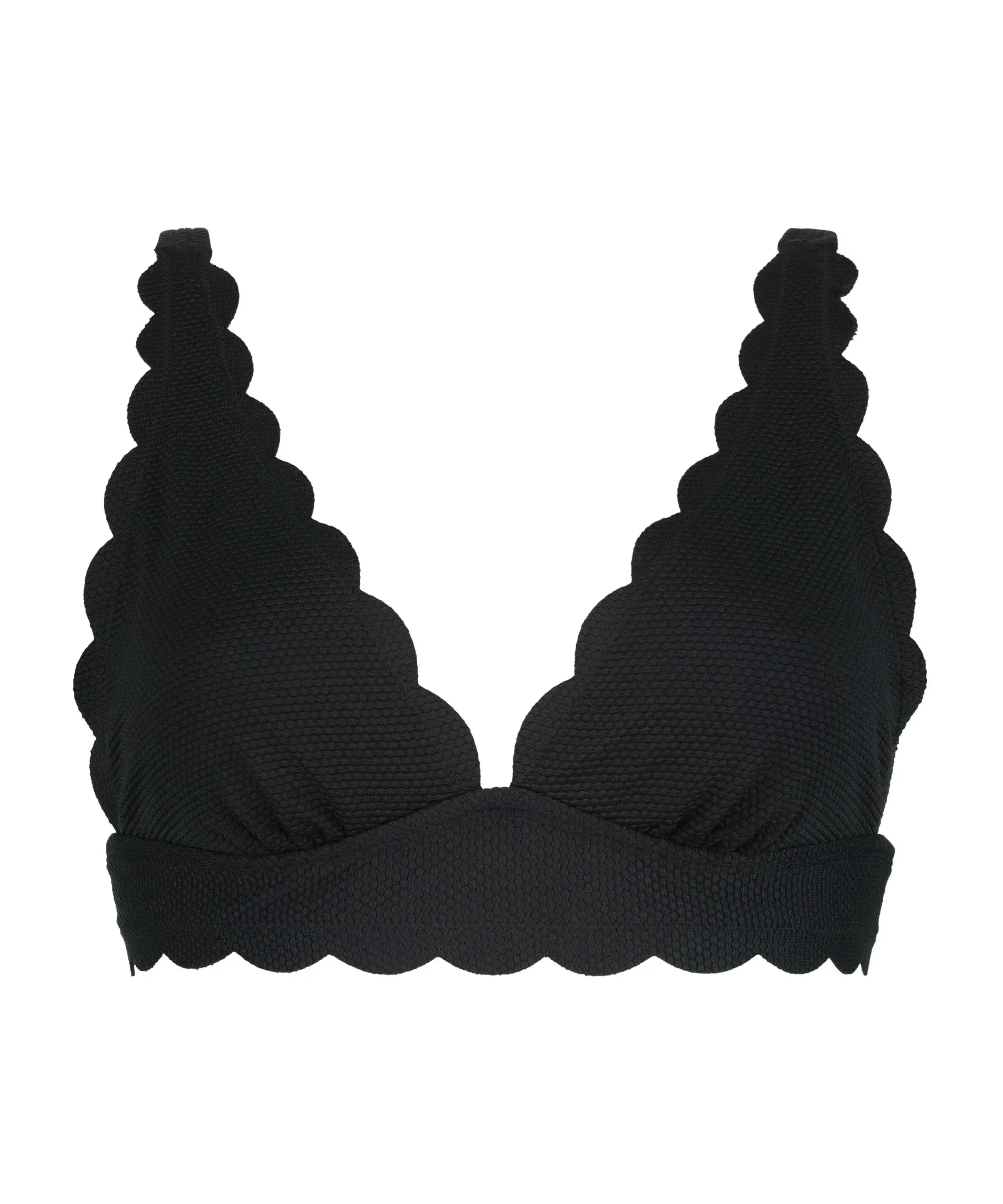 Cheap Triangel Bikinitop Scallop Vrouwen Bikini'S