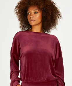 Shop Velours Top Vrouwen Pyjama'S