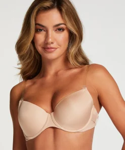 Discount Voorgevormde Beugel Bh Transparant Back Vrouwen Voorgevormde Bh'S