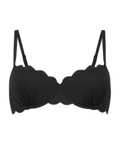 Clearance Voorgevormde Beugel Bikinitop Scallop Vrouwen Bikini'S