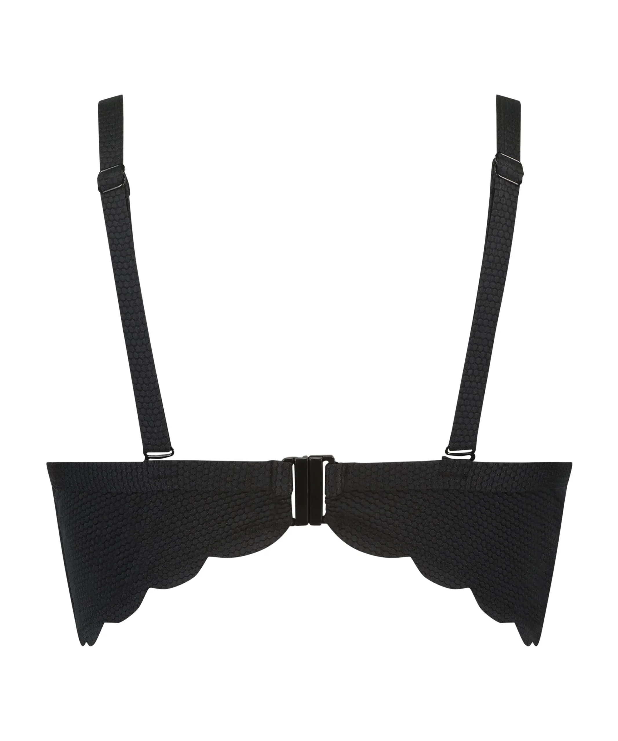 Discount Voorgevormde Beugel Bikinitop Scallop Vrouwen Bikini'S