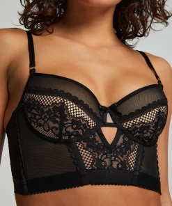 Fashion Voorgevormde Longline Beugel Bh Malika Vrouwen Voorgevormde Bh'S
