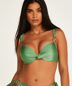 Best Sale Voorgevormde Push-Up Beugel Bikinitop Mauritius Vrouwen Bikini'S