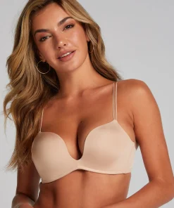 Hot Voorgevormde Push-Up Beugel Bh Deep-V Vrouwen Push-Up & Maximizer Bh'S