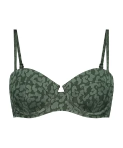 Discount Voorgevormde Push-Up Beugel Bikinitop Tonal Leo Cup A - E Vrouwen Bikini'S