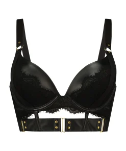 Fashion Voorgevormde Push-Up Longline Beugel Bh Occult Vrouwen Push-Up & Maximizer Bh'S