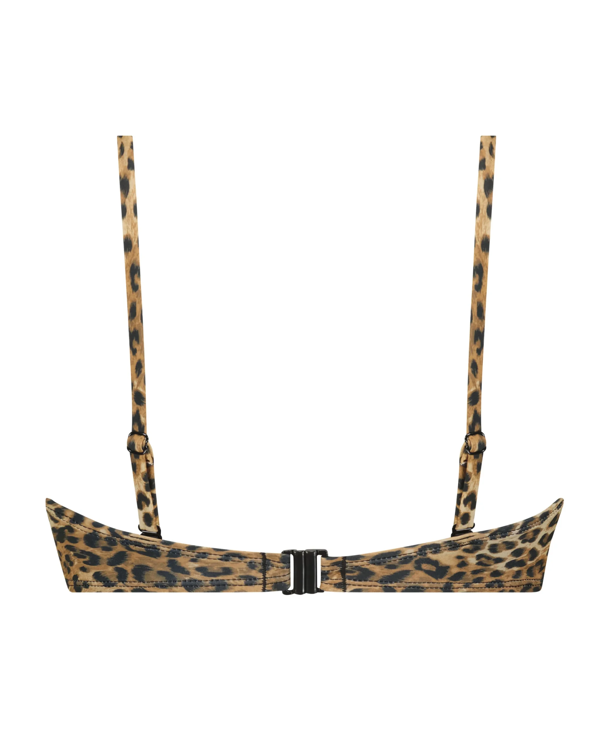 Discount Voorgevormde Strapless Push-Up Bikinitop Leopard Vrouwen Bikini'S